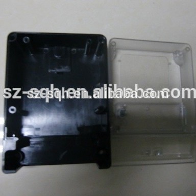 single phase transparent electric meter case