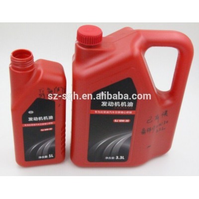 engine oil jerrycan design plastic bottle