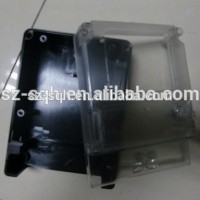 single phase clear electric meter case