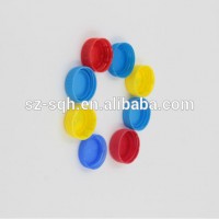 plastic cap from injection mould